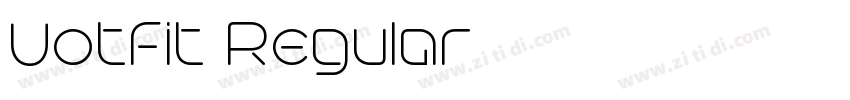 Uotfit Regular字体转换 Uotfit Regular字体转换